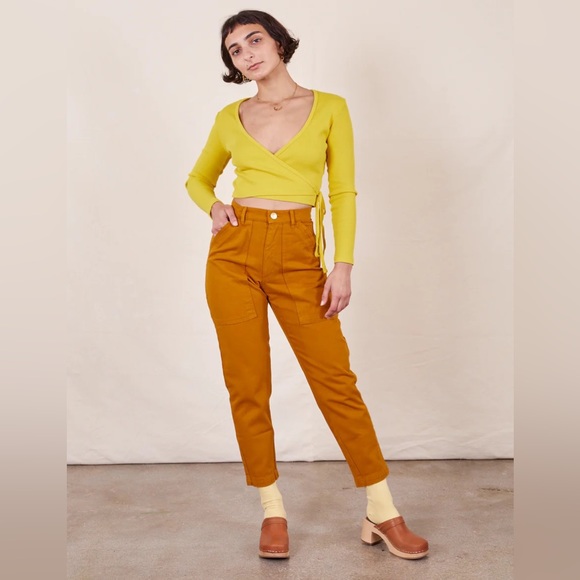 BIG BUD PRESS PENCIL PANTS / size M / sage green - Picture 10 of 10